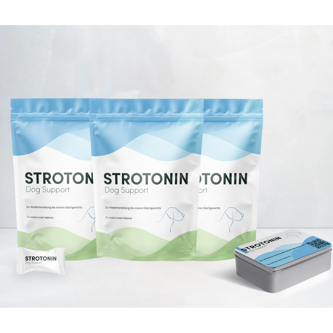 Strotonin Nerve Support fuer Hund 180 Einheiten