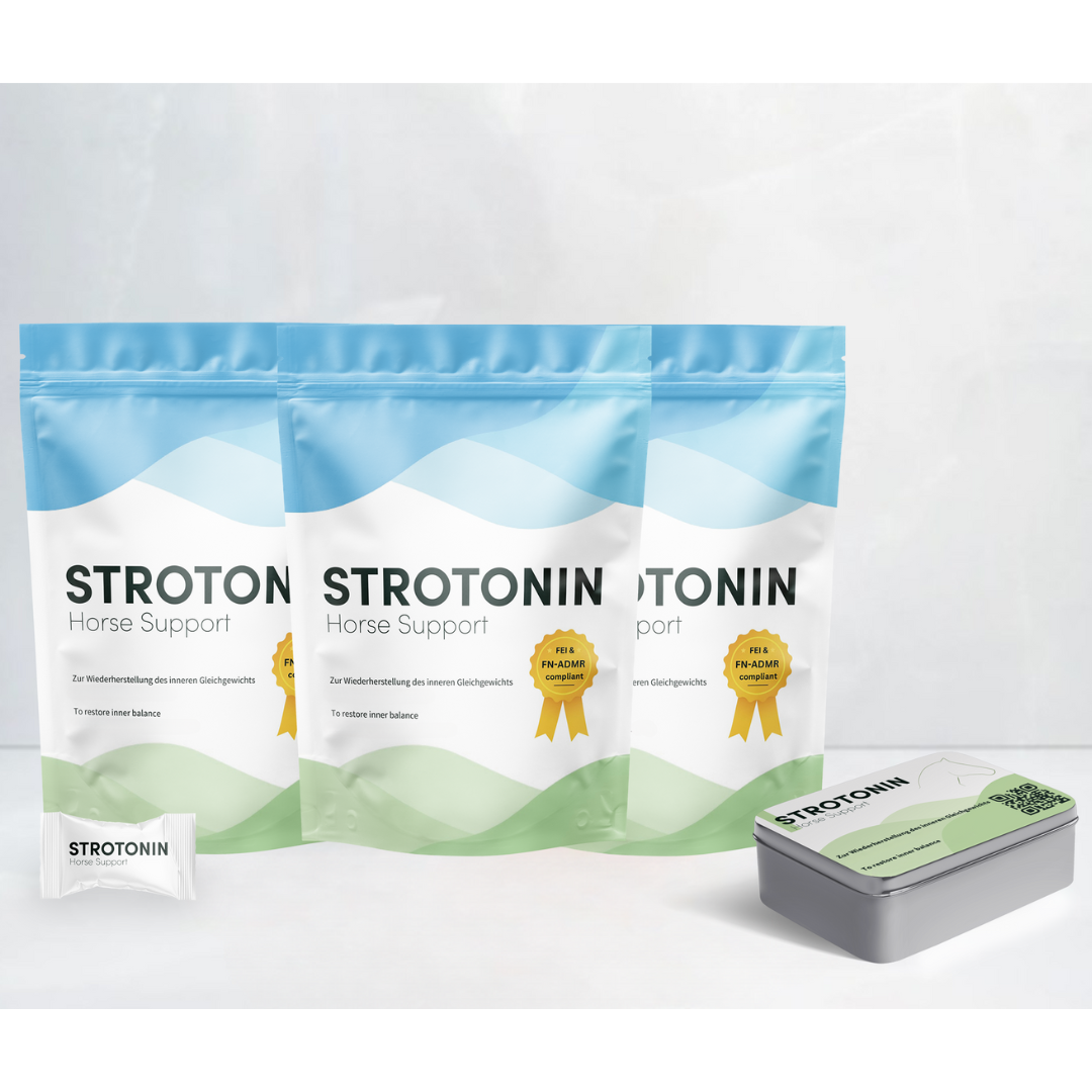 Strotonin Nerve Support für Pferde 180 Einheiten