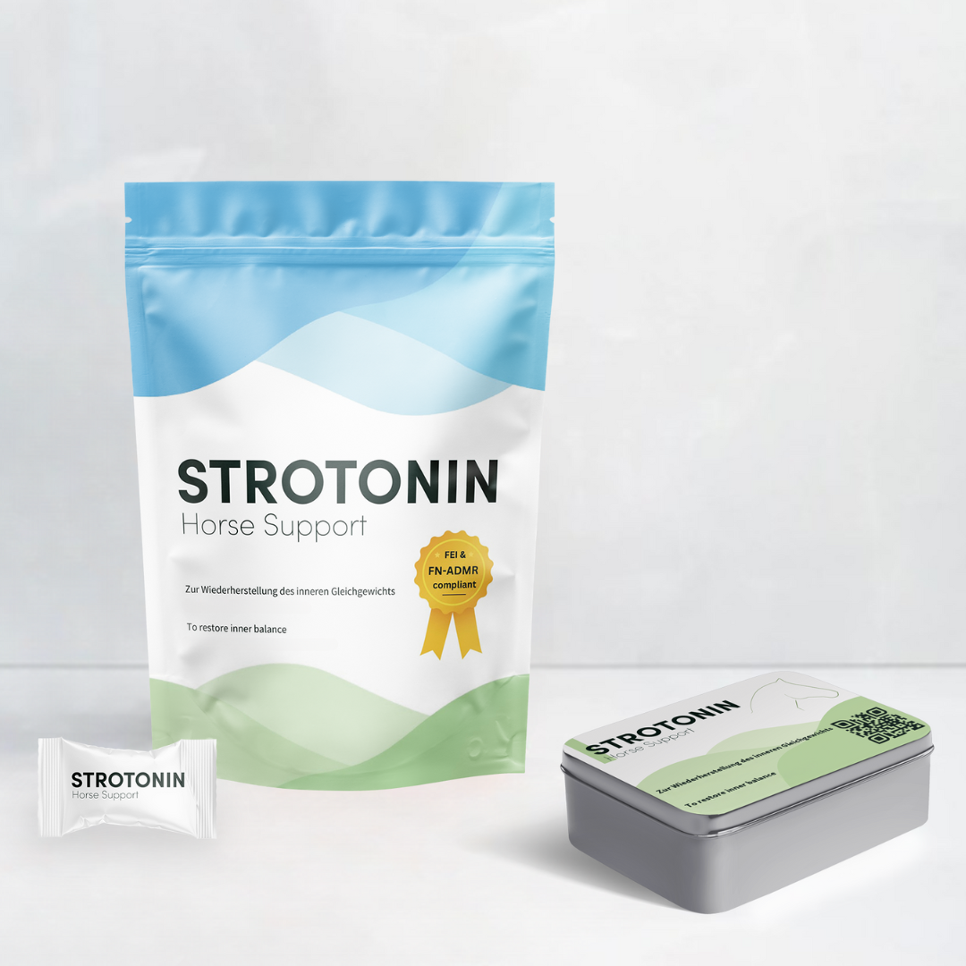 Strotonin Nerve Support für Pferde 80 Einheiten