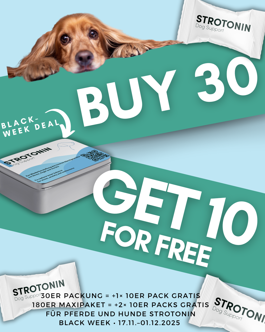 Strotonin Dog Support