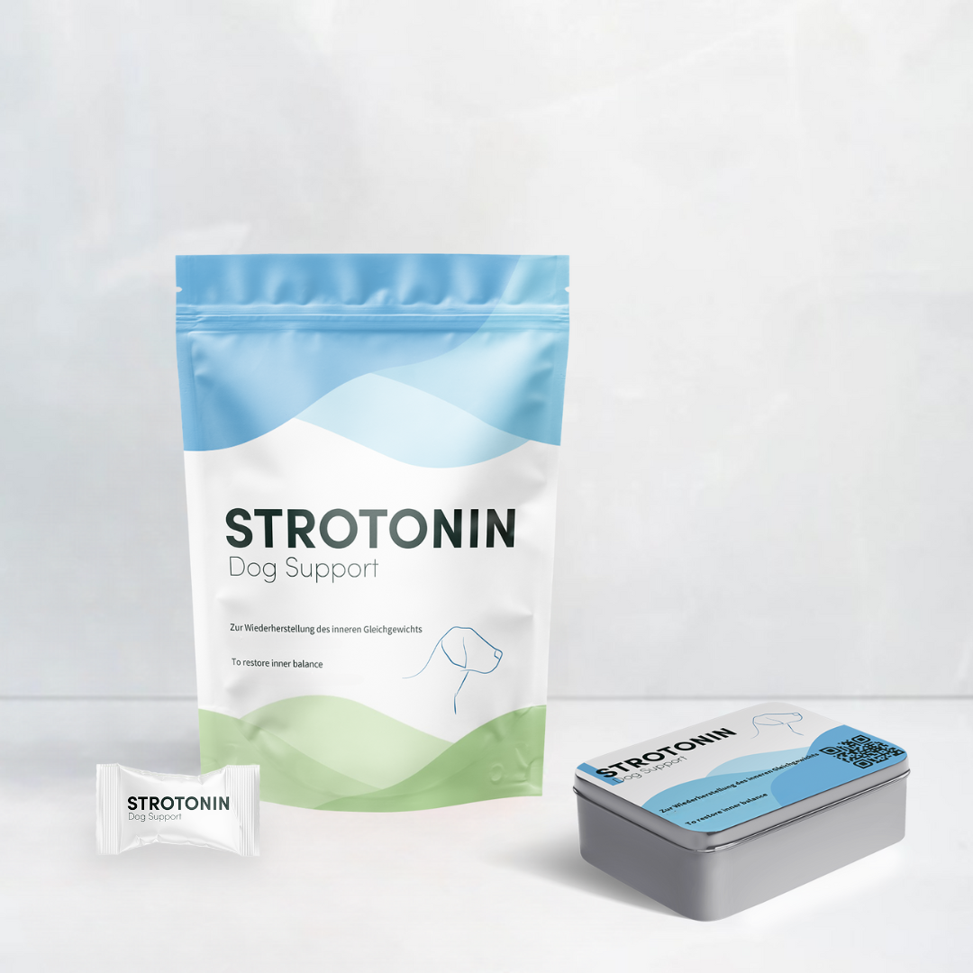 Strotonin Nerve Support fuer Hund 80 Einheiten